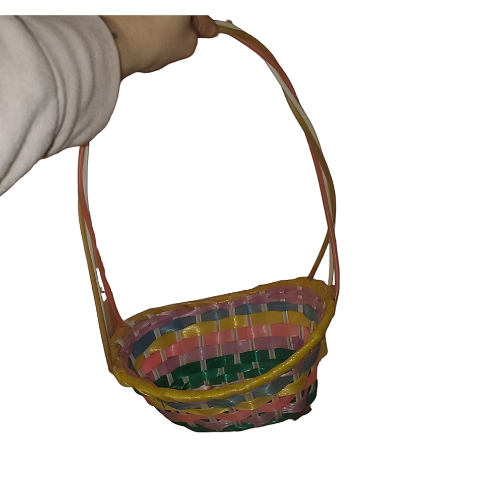 Vintage Plastic Easter Basket